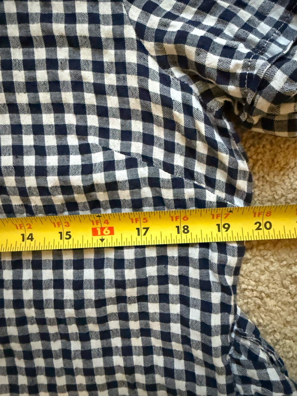 EUC Re-Posh J. McLaughlin Black and White Gingham Tie-Waist Dress SZ 8 - Picture 15 of 15